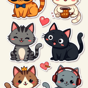 General Purpose Stickers -  Sheet v3